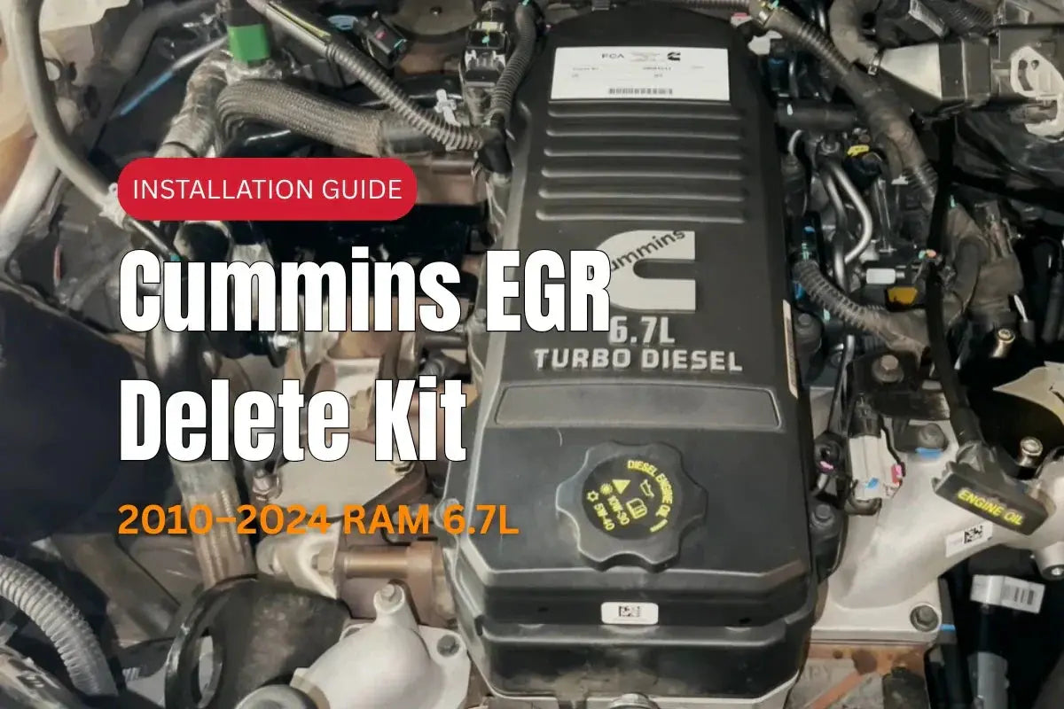 2010–2024 Ram 6.7L Cummins EGR Delete Kit Installation Guide