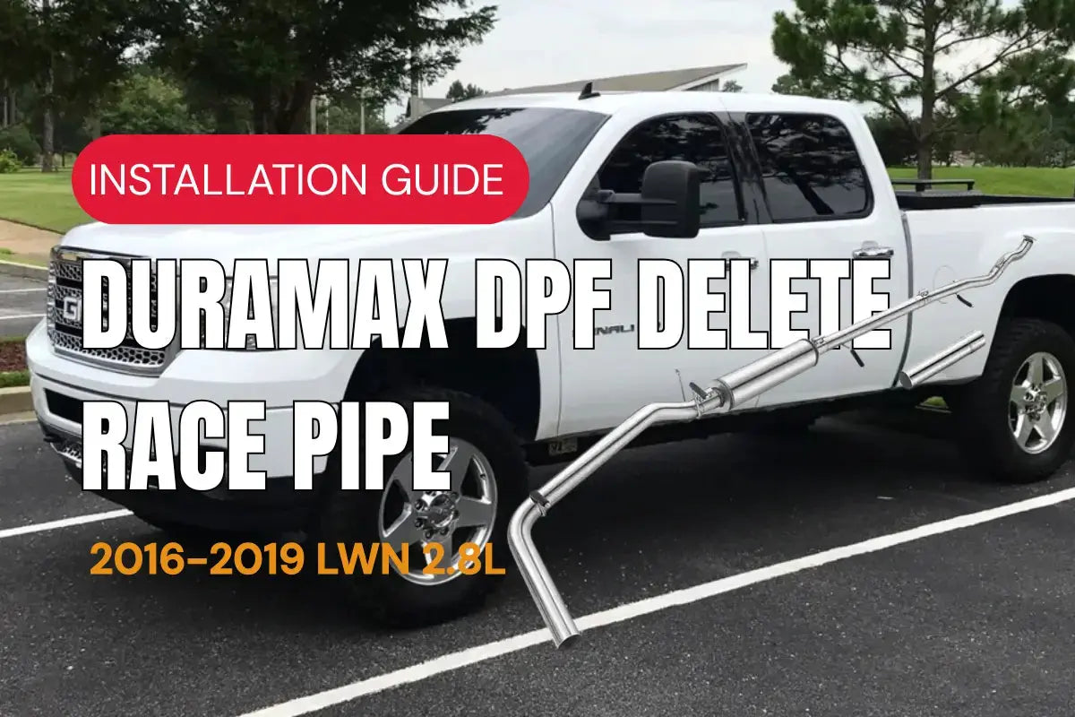 2016-2019 GMC 2.8L Duramax 3inch Turbo Back Exhaust Installation Guide
