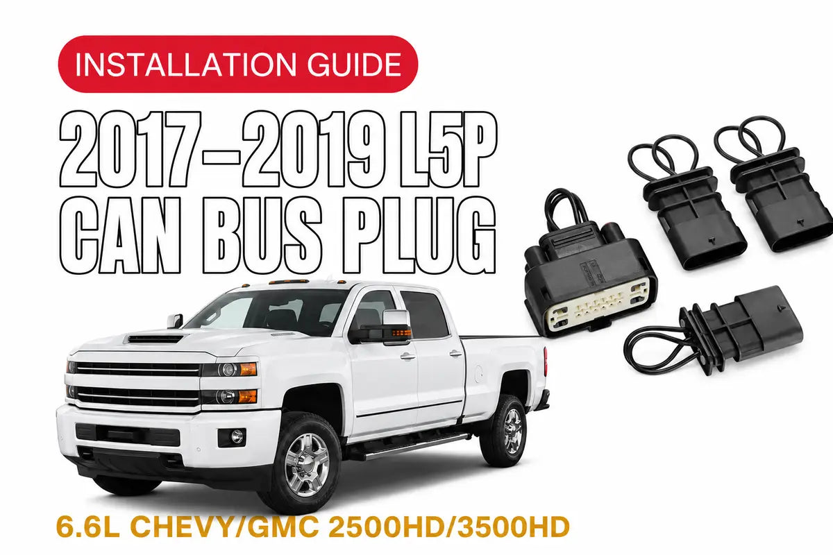 2017–2019 L5P CAN Bus plug location and installation guide