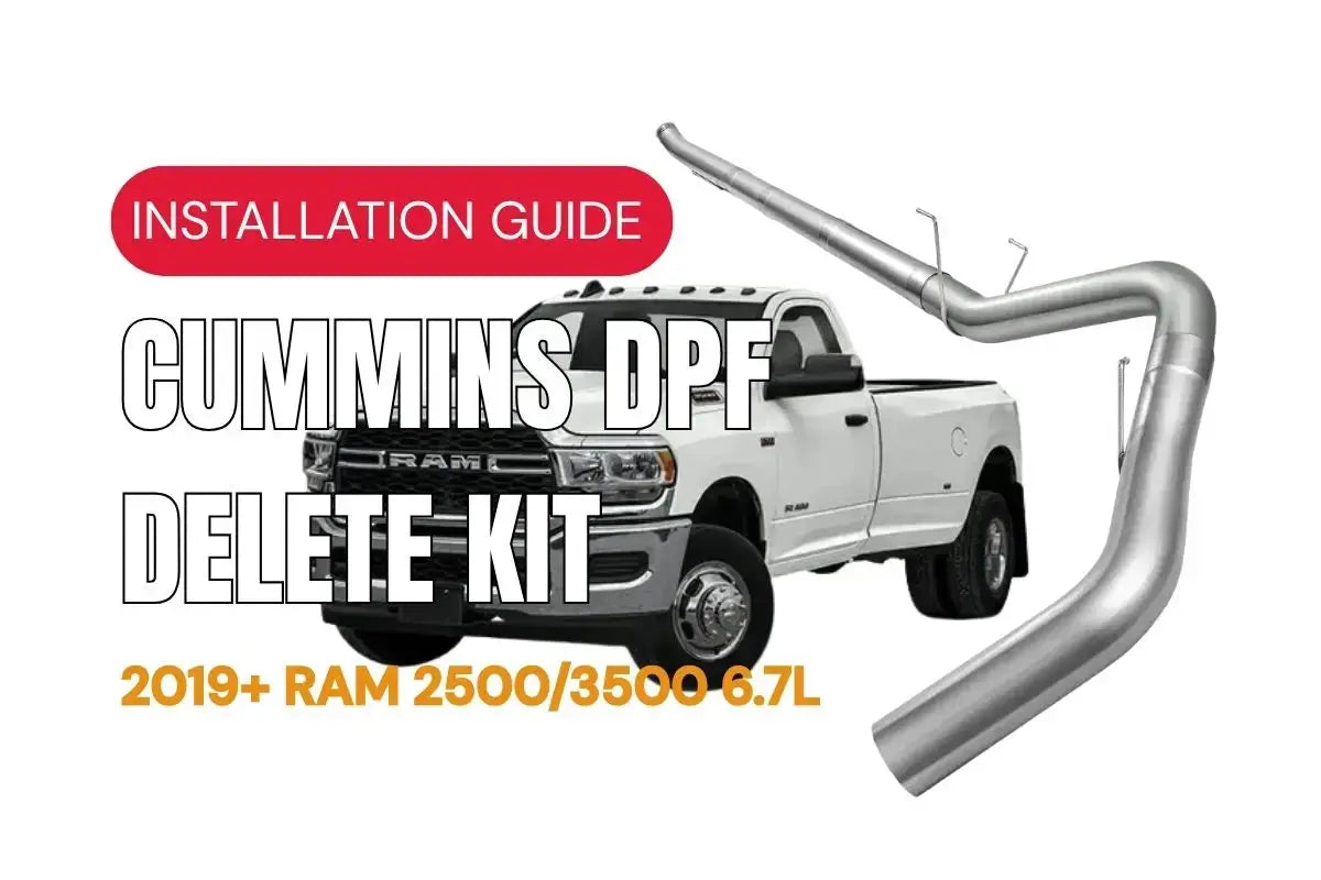 2019+ 6.7L Cummins DPF Delete Race Pipe Installation Guide SPEtuner