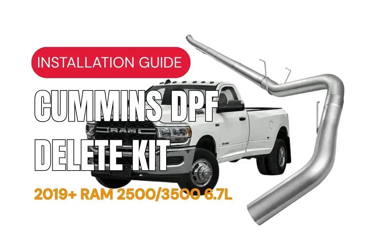 2019+ 6.7L Cummins DPF Delete Race Pipe Installation Guide SPEtuner