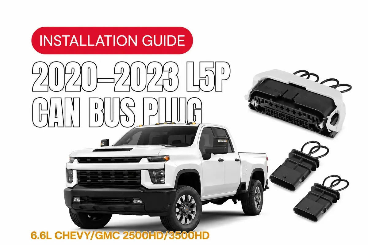2020–2023 L5P CAN Bus plug location and installation guide