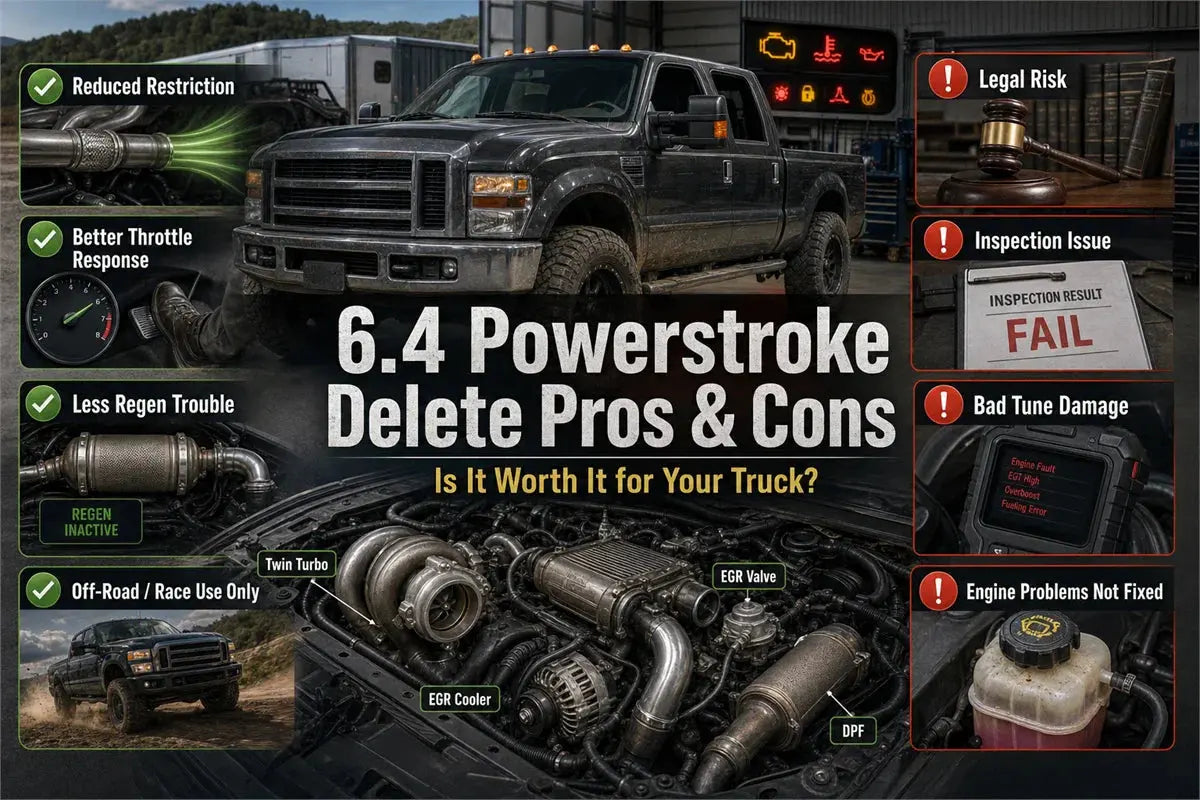 6.4 Powerstroke Delete Pros and Cons: Is It Worth It?