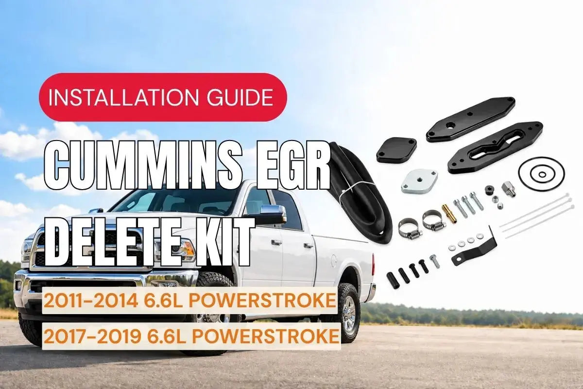 How to Install a 2011–2014 & 2017–2019 6.7L Powerstroke EGR Delete Kit