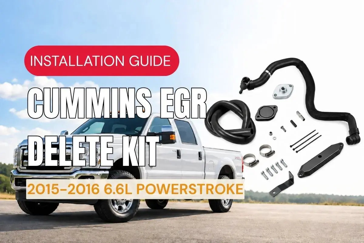 How to Install a 2015–2016 6.7L Powerstroke EGR Delete Kit