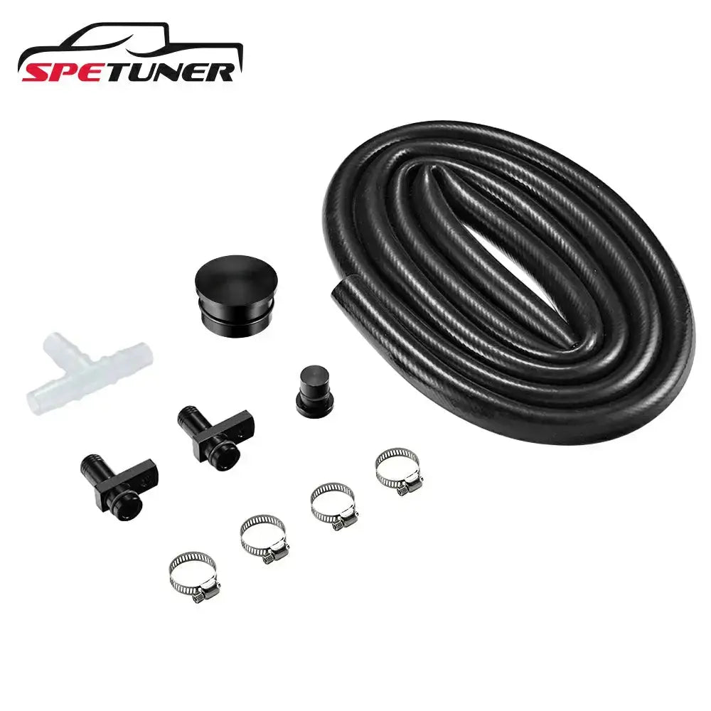 SPETUNER CCV PCV REROUTE DELETE KIT Installation for 6.6L Duramax