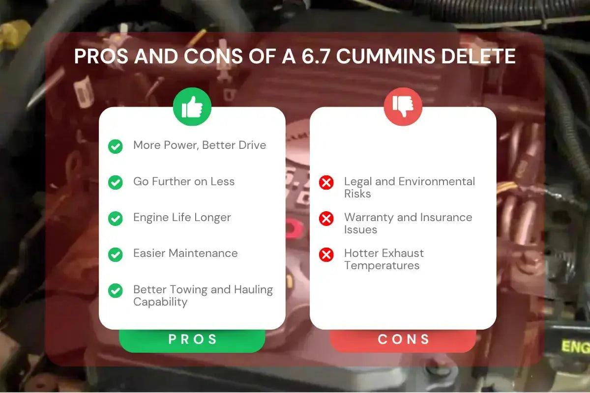 Pros and Cons of Deleting Your 6.7 Cummins