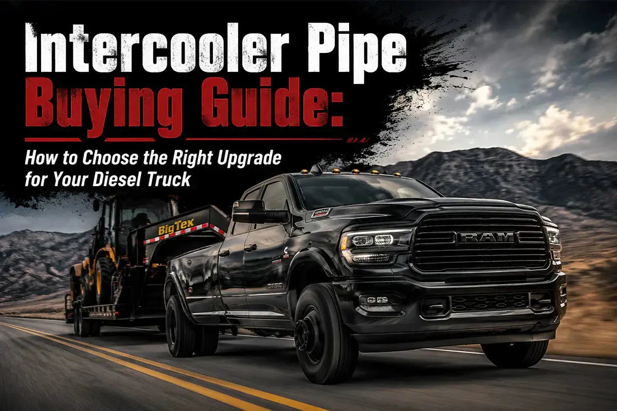 Intercooler Pipe Buying Guide: How to Choose the Right Upgrade for Your Diesel Truck