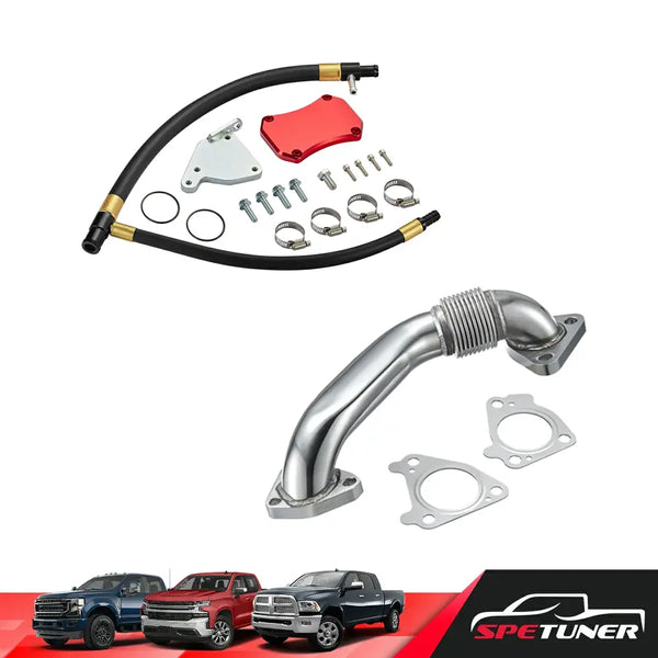 EGR Delete Kit/Up Pipe For 2011-2016 GMC Chevy LML 6.6L Duramax