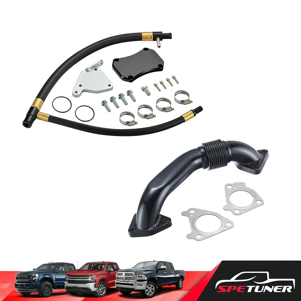 EGR Delete Kit/Up Pipe For 2011-2016 GMC Chevy LML 6.6L Duramax SPETUNER