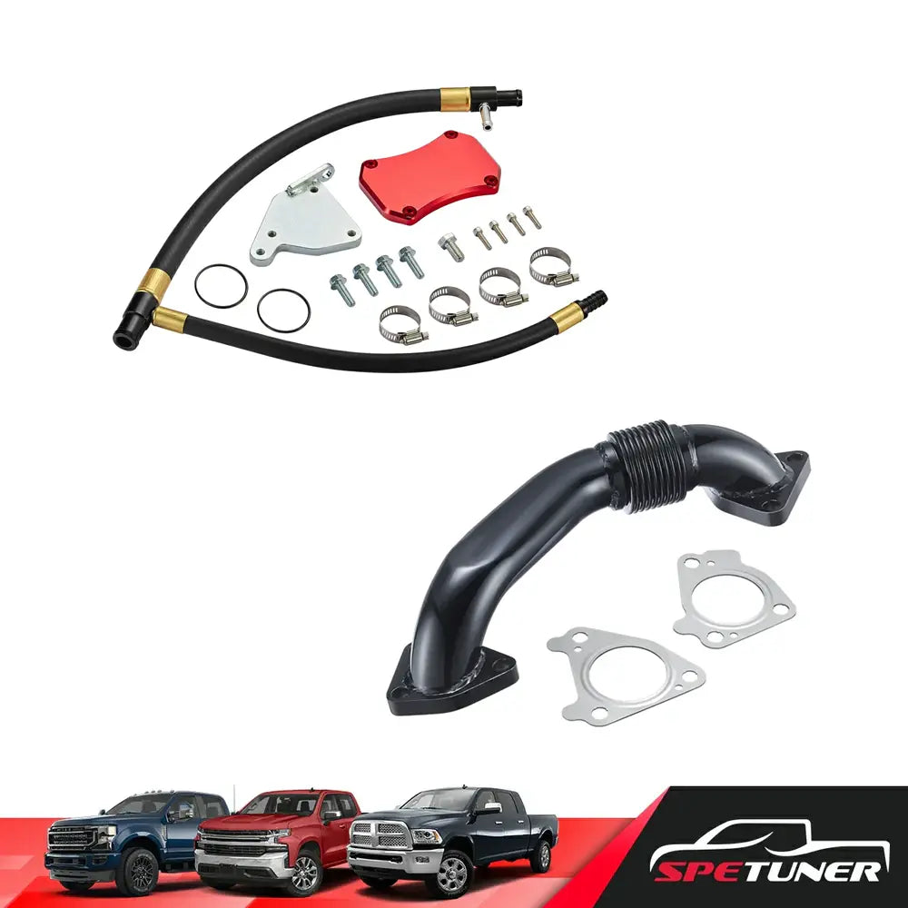 EGR Delete Kit/Up Pipe For 2011-2016 GMC Chevy LML 6.6L Duramax SPETUNER