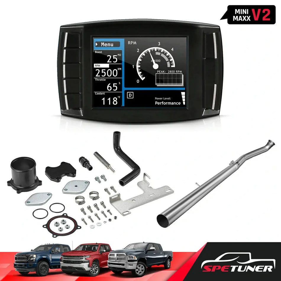 DPF/DEF/EGR Delete for Ram 2010-2012 6.7 Cummins All-in-One Kit|SPETUNER-1