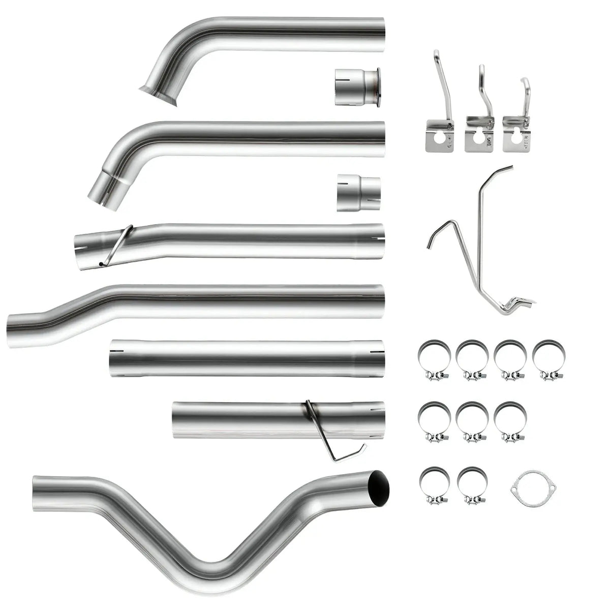 4‘’ Turbo-Back Exhaust System DPF Delete for 2003-2007 Ford 6.0L Powerstroke F-250/F-350/F-450 SPETUNER
