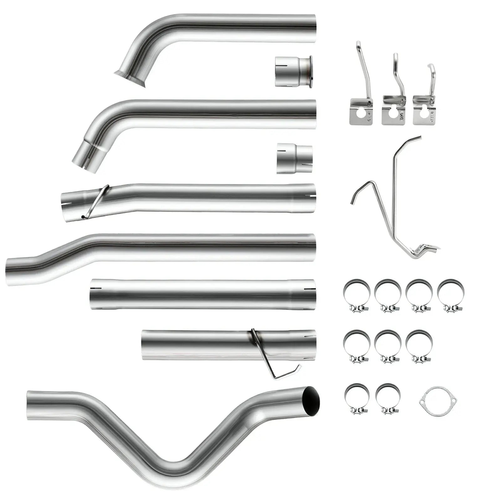 4‘’ Turbo-Back Exhaust System DPF Delete for 2003-2007 Ford 6.0L Powerstroke F-250/F-350/F-450 SPETUNER