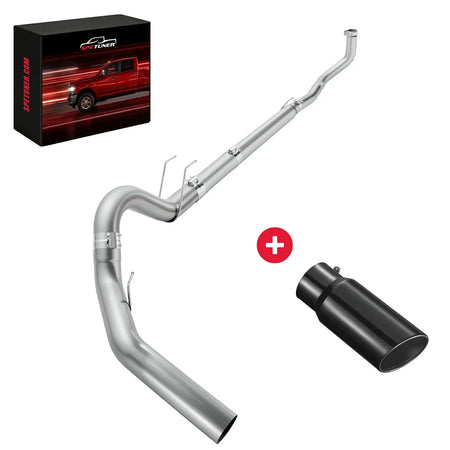 4" / 5" Turbo-Back DPF Delete Exhaust Kit for 2023-2024 Ford F-250 / F-350 / F-450 6.7L Powerstroke, 5"Turbo-Back / Yes configuration