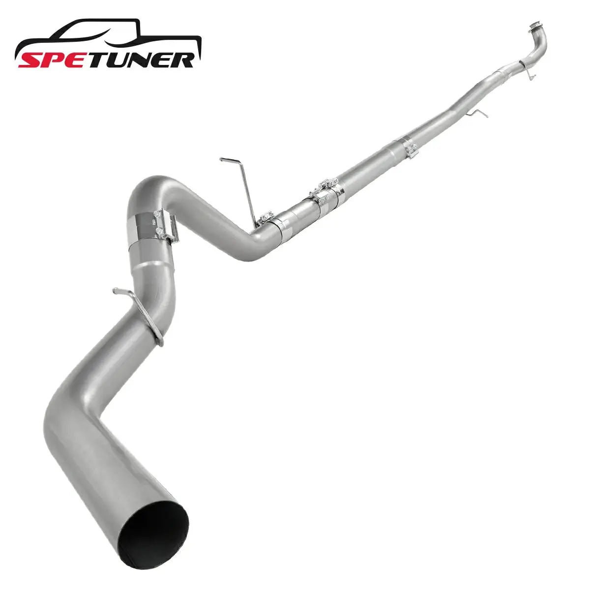 4" Downpipe-Back DPF Delete Exhaust System for 2015.5-2016 Chevy GMC LML 6.6L Duramax SPEtuner