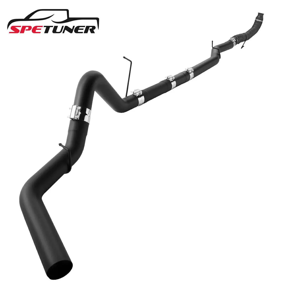 4"/5" 2011-2016 LML 6.6 Duramax DPF Delete Race Pipe Exhaust Chevy GMC SPETUNER