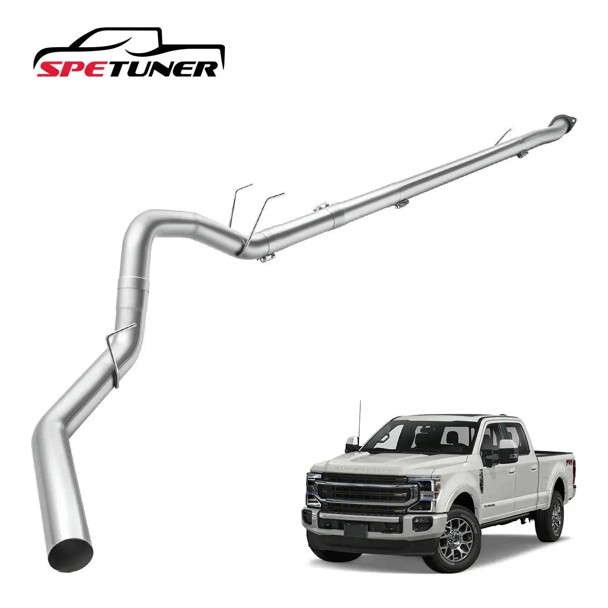 4"/5" Downpipe-Back Exhaust for Ford F250 F350 F450 6.7 Powerstroke 2020-2024 SPETUNER
