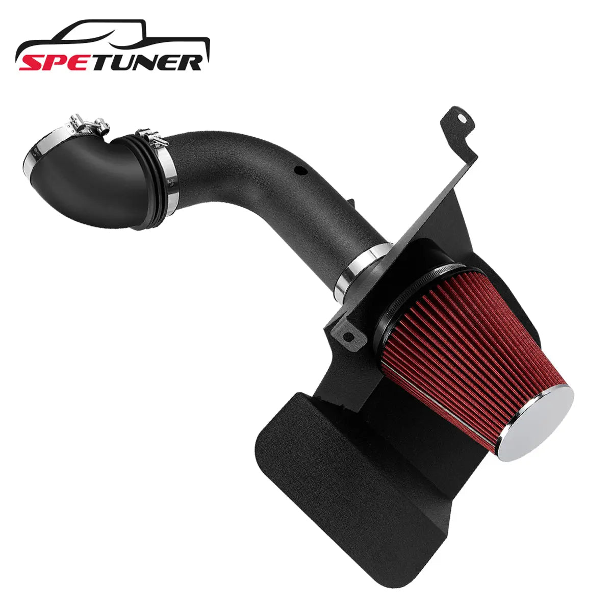 Cold Air Intake Kit with Heat Insulation Baffle for 2003-2007 Dodge Ram 2500/3500 5.9L L6 Diesel SPETUNER