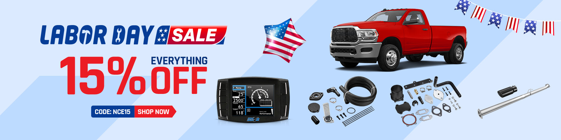 Labor day sale everything 15%off with code: NCE15