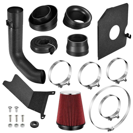 Air Intake Kit with Heat Insulation Baffle for 2004-2005 6.6L Duramax LLY GMC/Silverado 2500/3500 HD SPETUNER