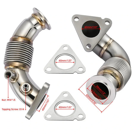 Exhaust Up-Pipe for Ford F250 F350 F450 6.7L Powerstroke 2015-2019 SPETUNER