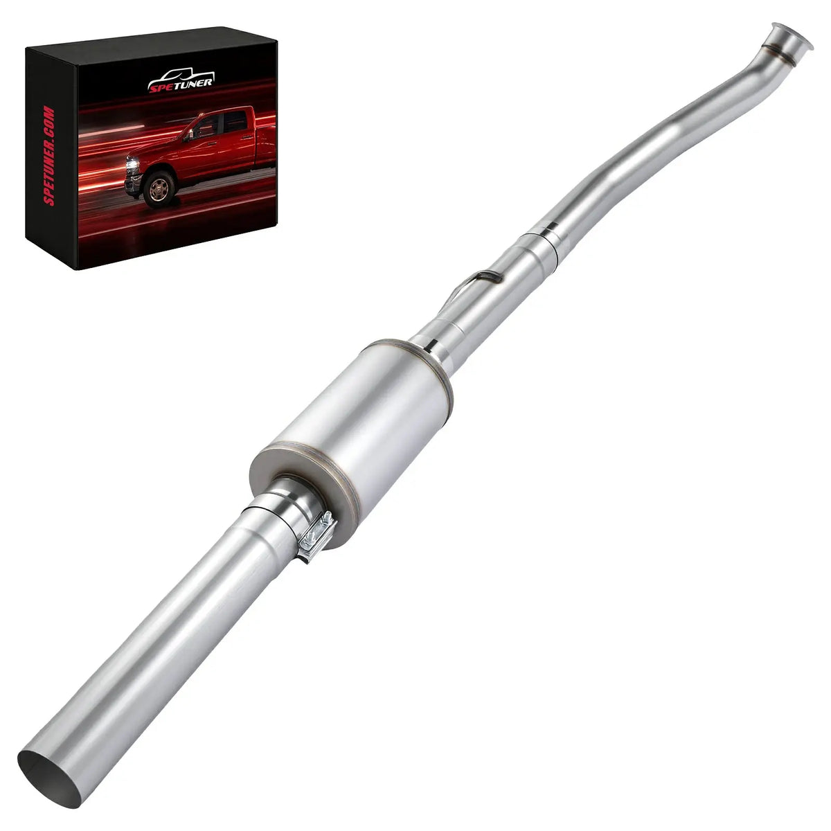 4" /5" 2010-2012 6.7 Cummins DPF Delete Race Exhaust Pipe | Dodge Ram 2500/3500 SPEtuner