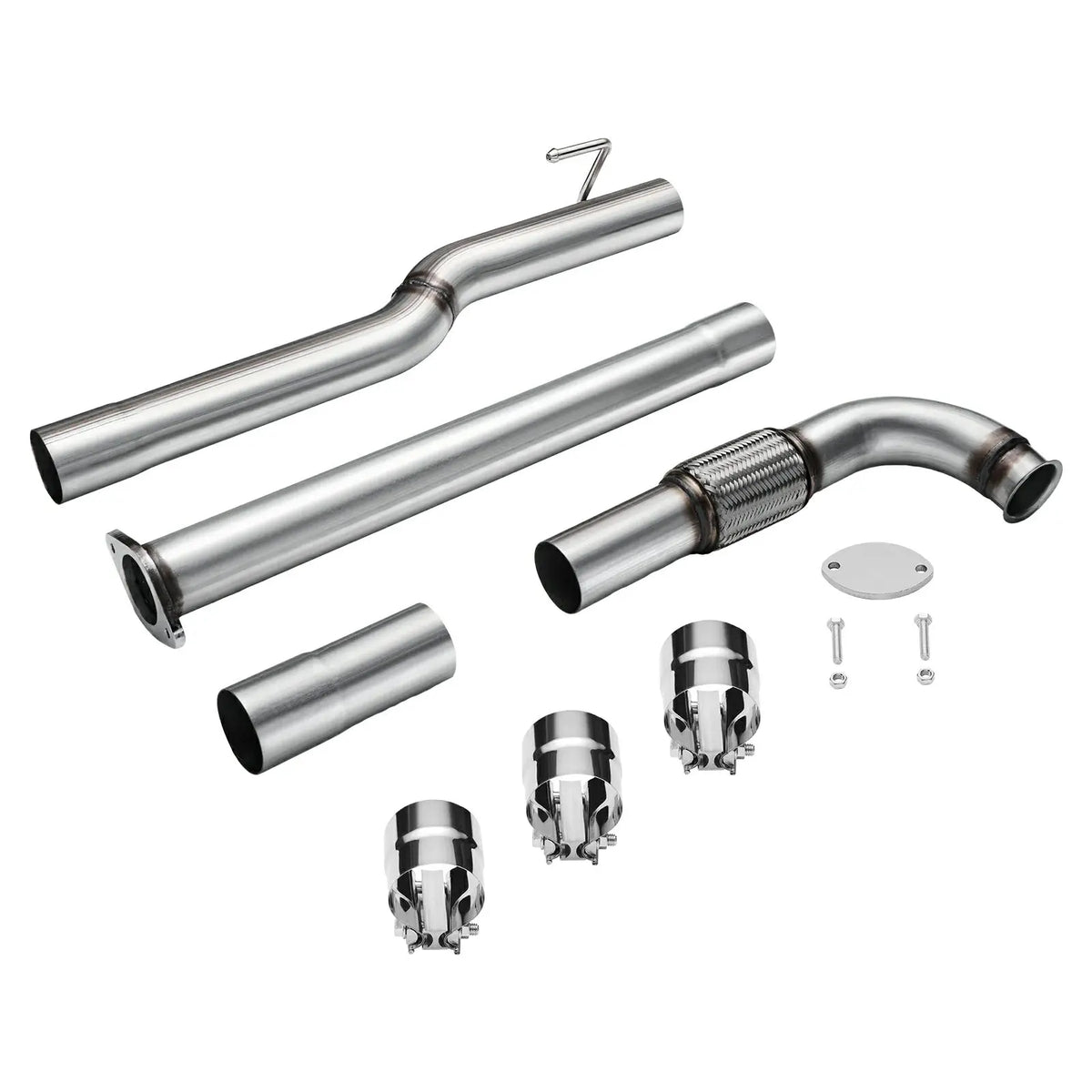 3" DPF Delete Race Exhaust Pipe for 2020-2024 Dodge RAM 1500 3.0L Ecodiesel SPETUNER