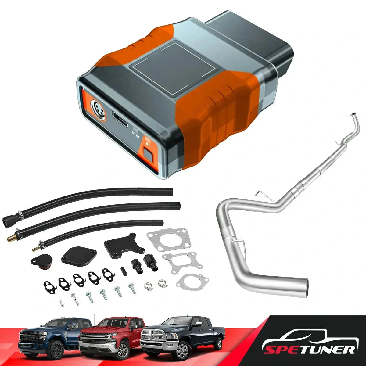 DPF/EGR/DEF Delete 2017+ L5P 6.6L Duramax All-in-One Kit |SPETUNER-12