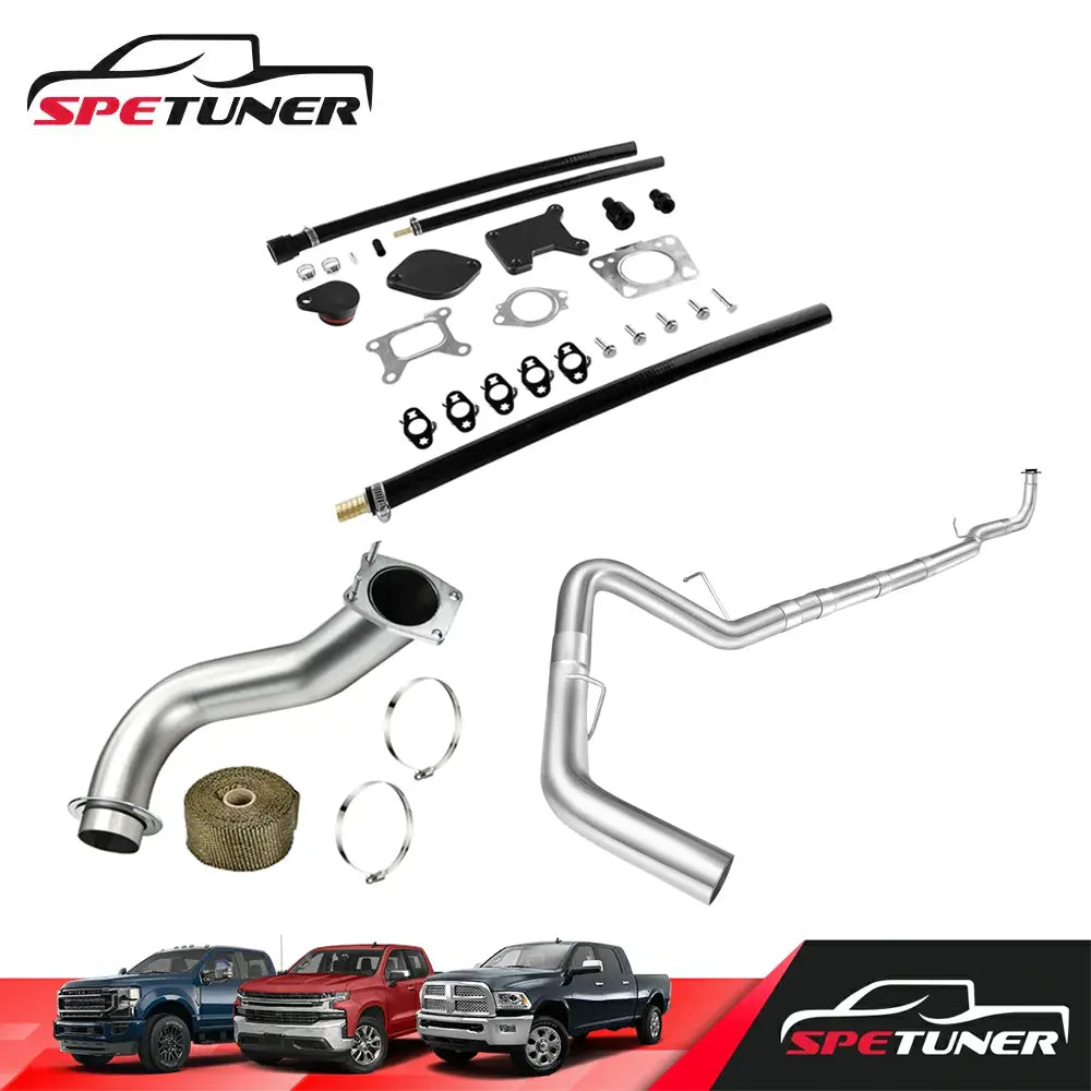 EGR/DPF/Downpipe/CAN BUS Plug Delete 2017+ L5P 6.6L Duramax All-in-One Kit |SPETUNER-12