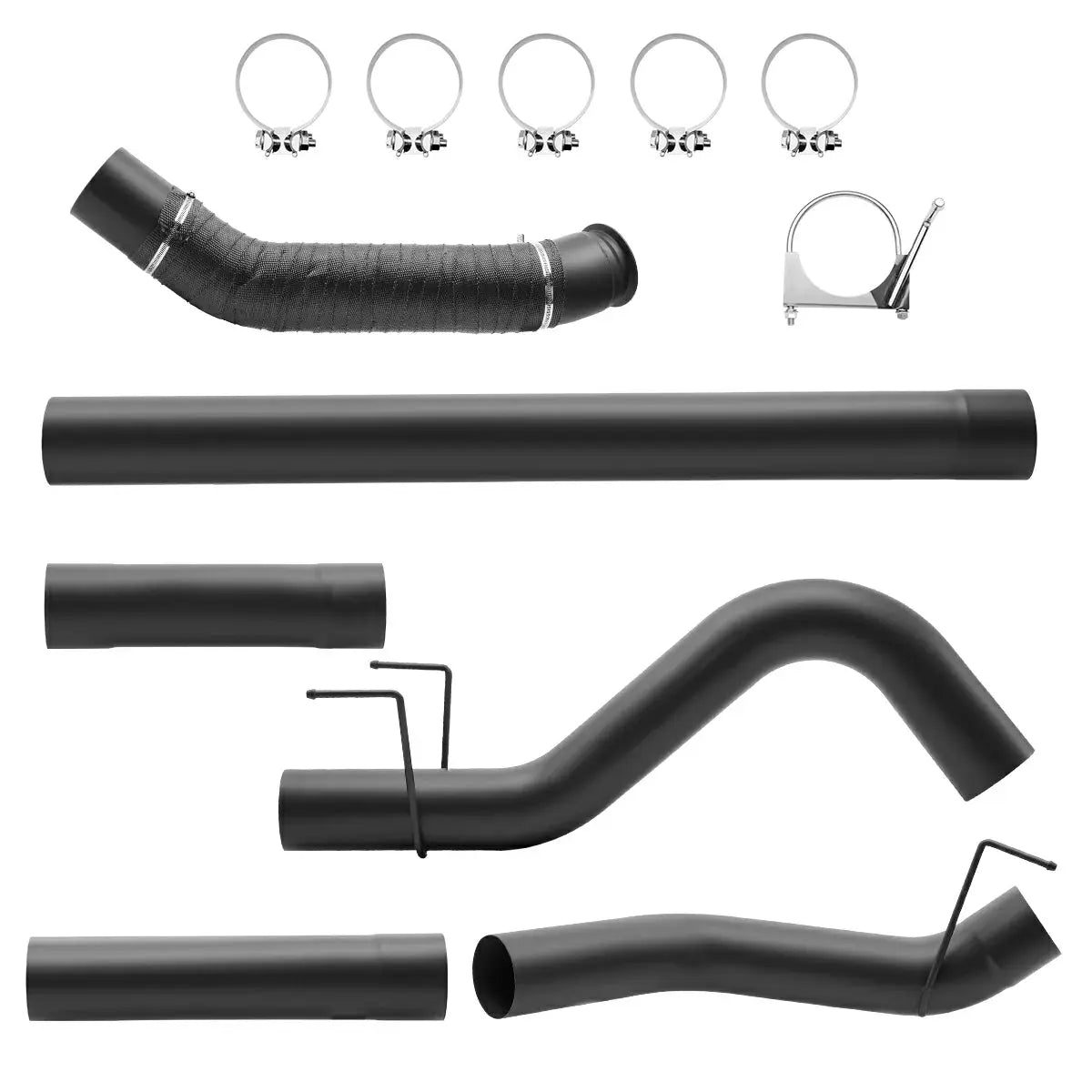 For 4"/5" 2004.5-2007 5.9L Cummins DPF Delete Race Pipe Dodge Ram 2500/3500 SPETUNER