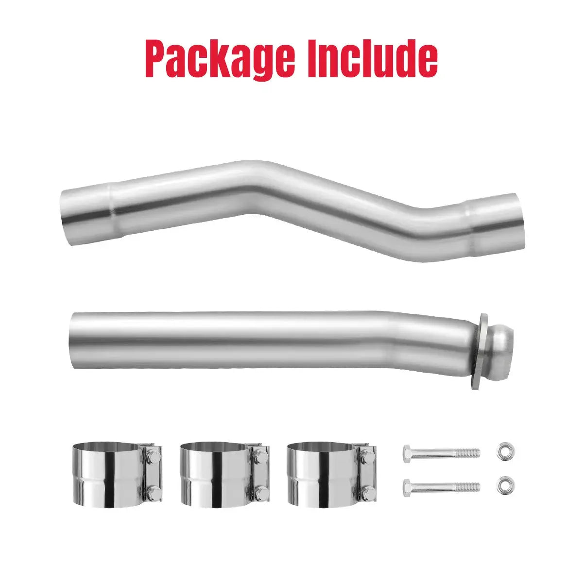 4" Cat & Muffler Delete Exhaust for 2003–2007 Ford 6.0L Powerstroke F-250/F-350 SPETUNER