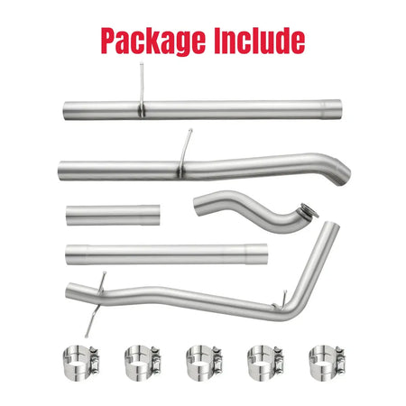 DPF Delete Race Pipe For 2016-2019 LWN 2.8L Duramax SPETUNER
