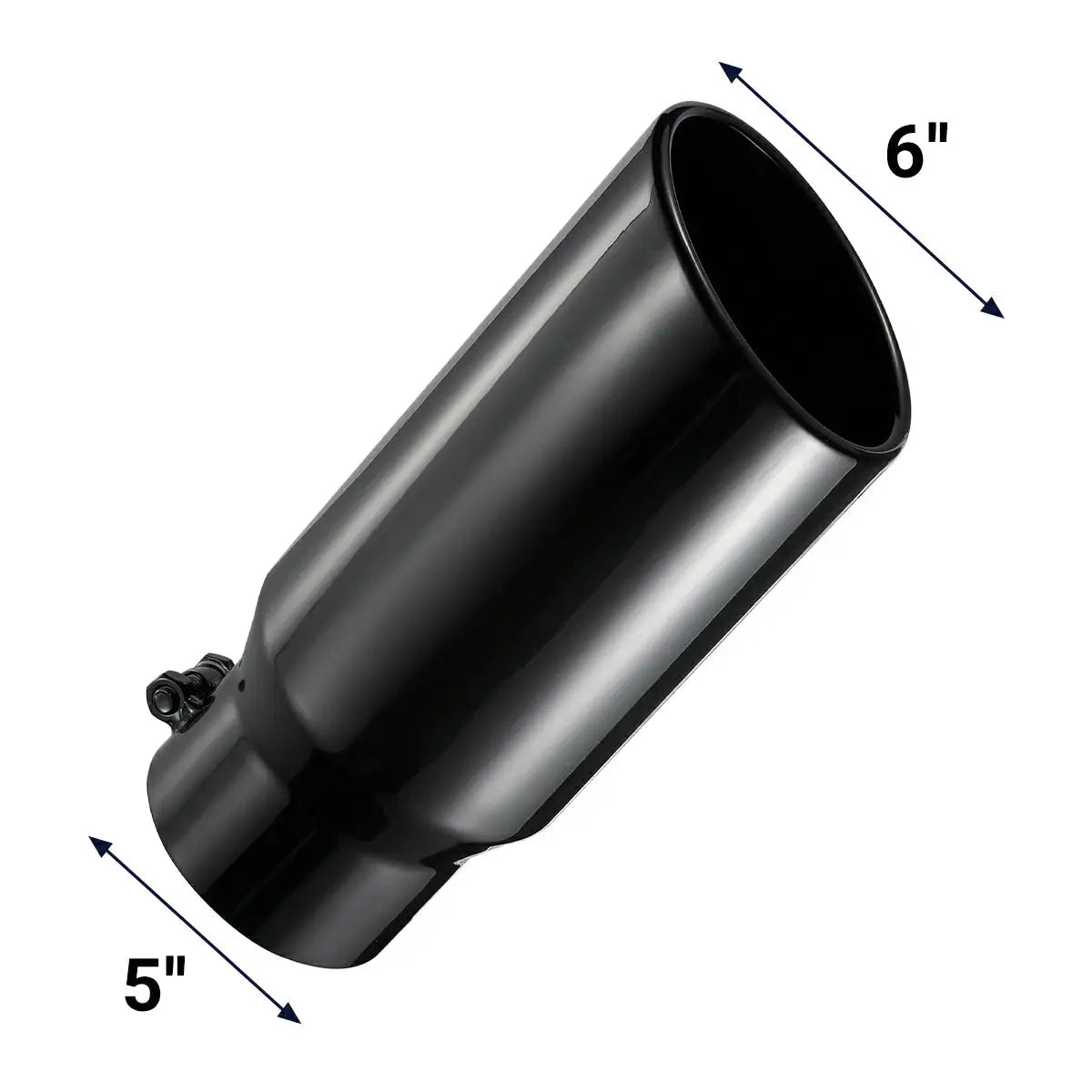 5'' Single Side Exit DPF Back Exhaust for 2013-2025 Dodge Ram 2500 3500 6.7L Cummins SPETUNER