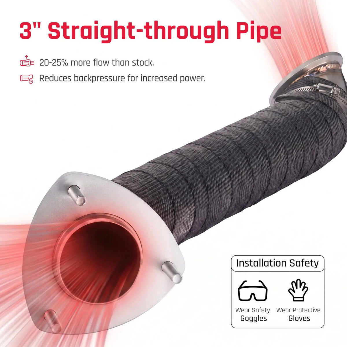 3" Performance Downpipe Exhaust for 2015.5-2016 6.6L LML Duramax Diesel SPETUNER