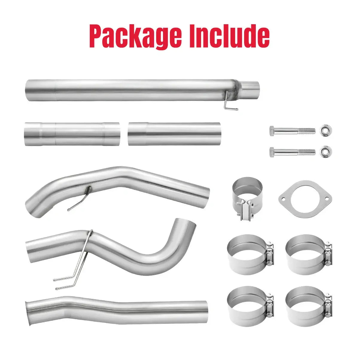 4"/5" Downpipe-Back Exhaust for Ford F250 F350 F450 6.7 Powerstroke 2020-2024 SPETUNER
