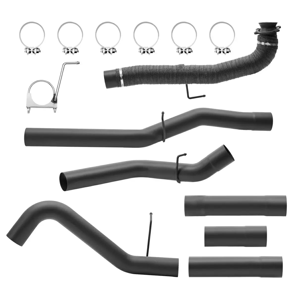 4"/5" 2017+ L5P 6.6 Duramax DPF Delete Race Pipe Chevy GMC SPETUNER