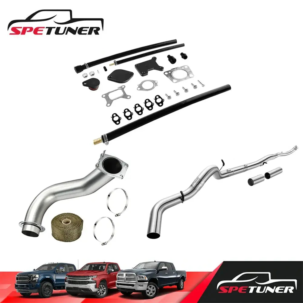 EGR/DPF/Downpipe/CAN BUS Plug Delete 2017+ L5P 6.6L Duramax All-in-One Kit |SPETUNER-19