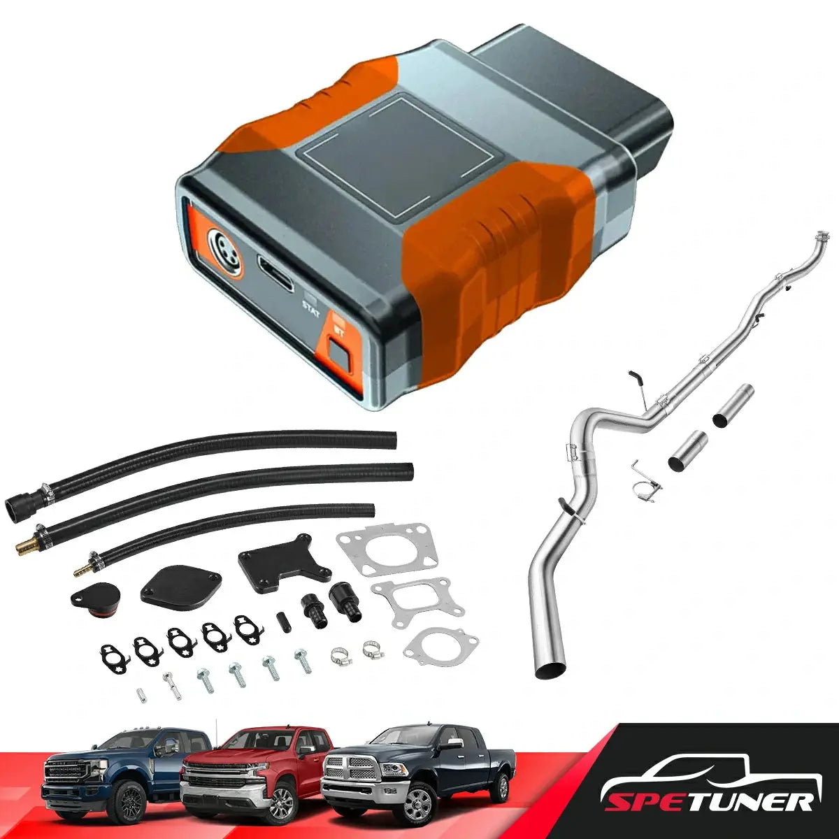 DPF/EGR/DEF Delete 2017+ L5P 6.6L Duramax All-in-One Kit |SPETUNER-13