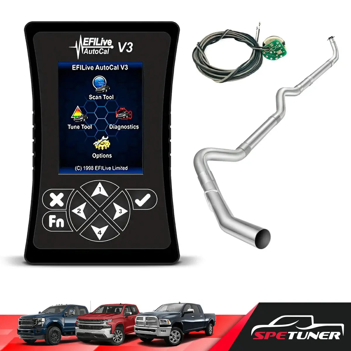 DEF/EGR/DPF Delete for GM 2001-2004 LB7 6.6L Duramax All-in-One Kit|SPETUNER-13