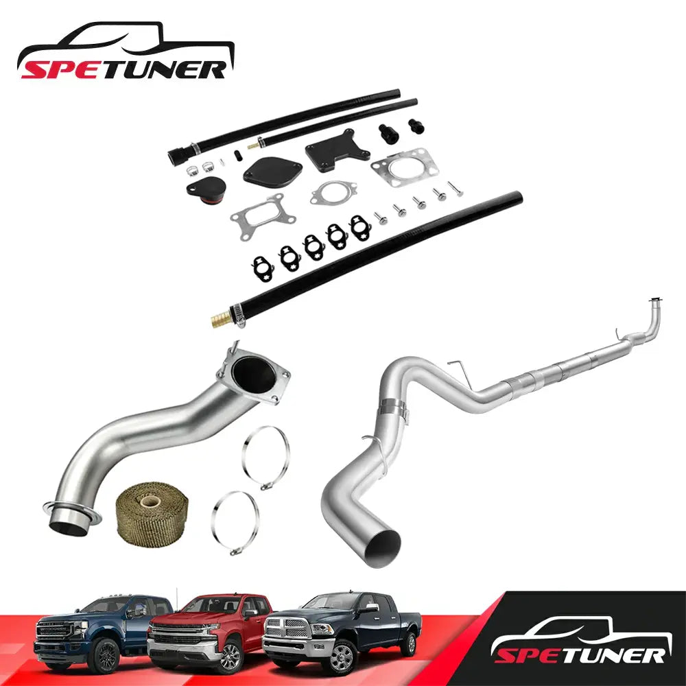 EGR/DPF/Downpipe/CAN BUS Plug Delete 2017+ L5P 6.6L Duramax All-in-One Kit |SPETUNER-13