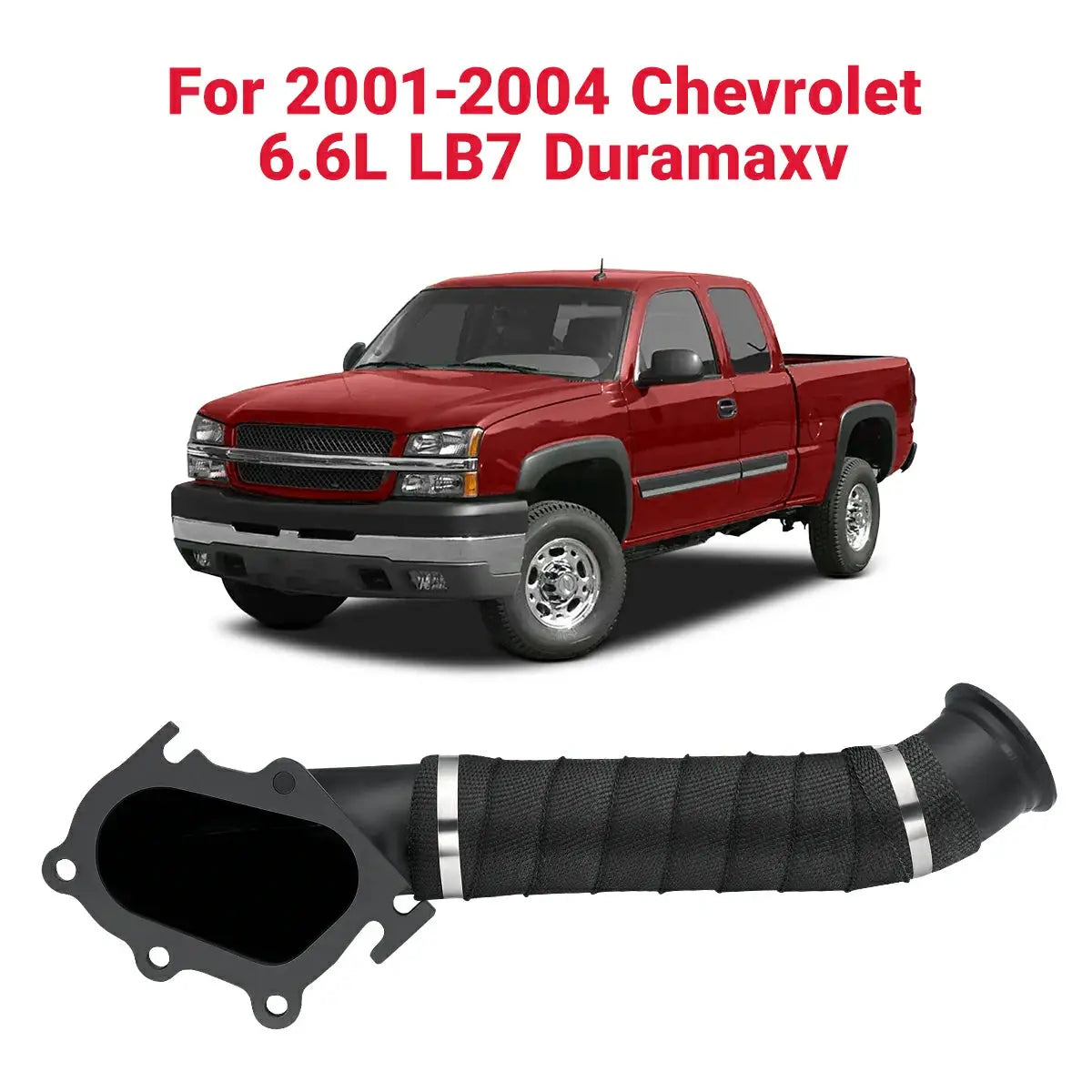 3″ Downpipe Exhaust for GMC/Chevrolet 6.6L Duramax LB7 2001-2004 SPETUNER