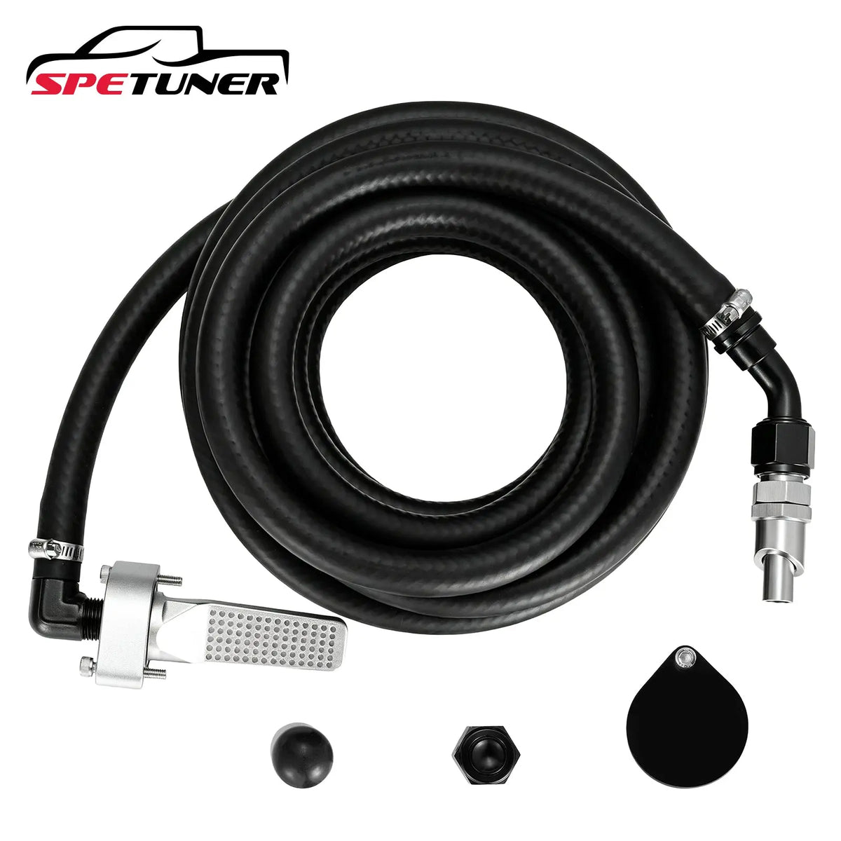 Gen-2 CCV Reroute to Exhaust Kit Fits 2011+ Ford Super Duty F250 F350 F450 F550 6.7L Powerstroke SPETUNER