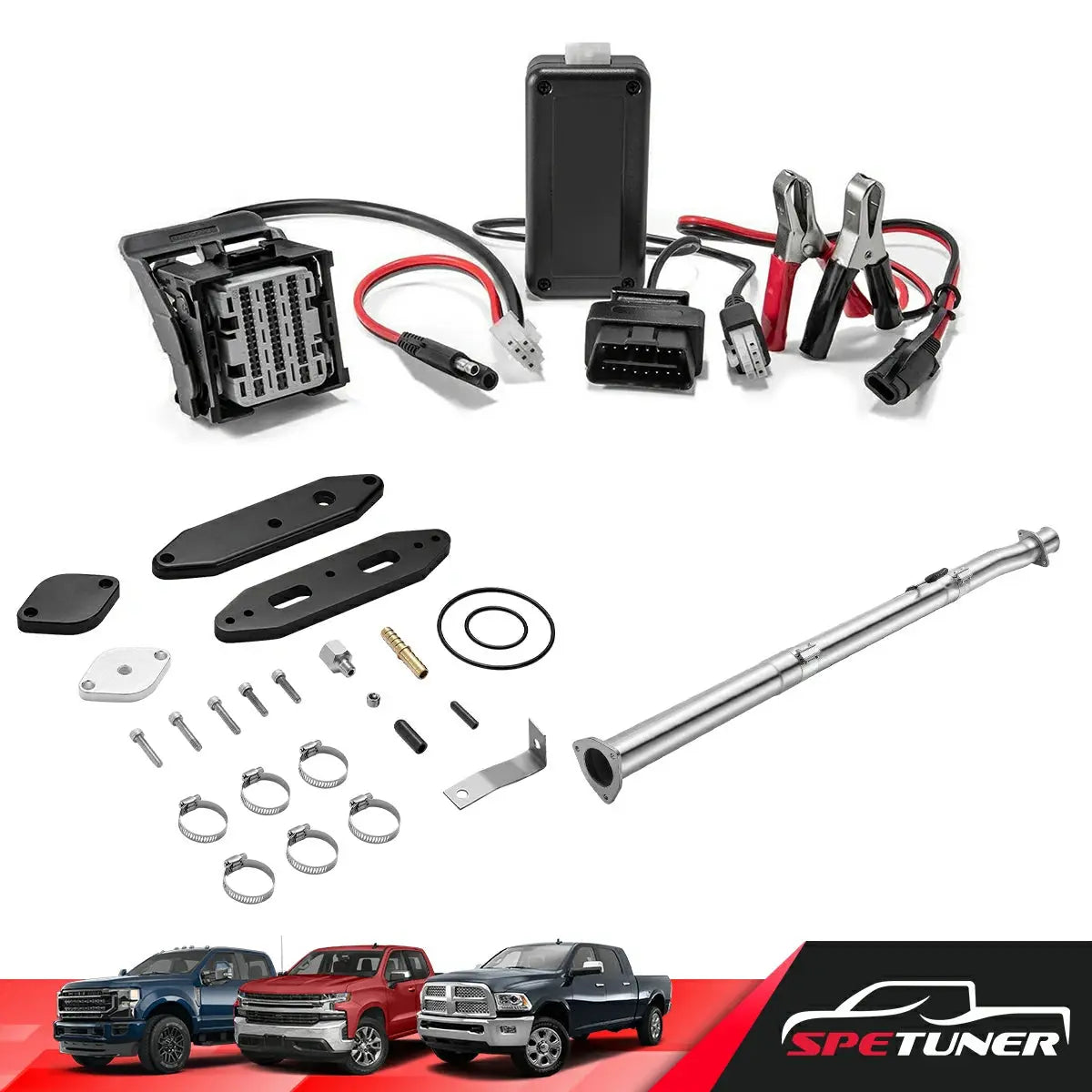 DPF/DEF/EGR/CCV Delete 2020+ Ford 6.7L Powerstroke All-in-One Kit |SPETUNER-14