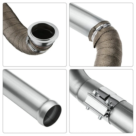 3" Turbo-Back DPF Delete Exhaust for 2019-2026 Chevy 1500 3.0L Duramax LM2 SPETUNER