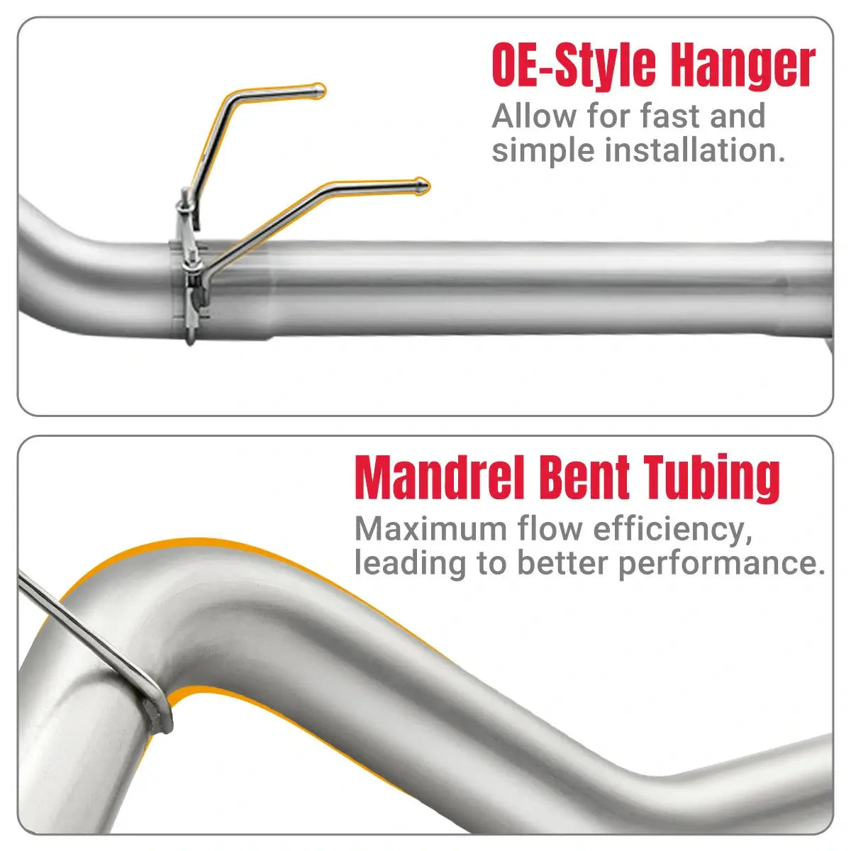 4" /5" 2007-2009 6.7 Cummins DPF Delete Race Pipe | Dodge Ram 2500/3500 SPETUNER