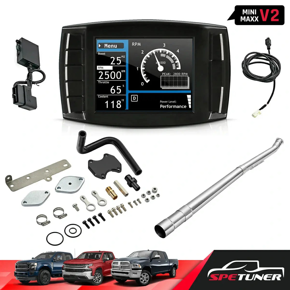 DPF/DEF/EGR Delete for Ram 2019+ 6.7 Cummins All-in-One Kit |SPETUNER-15