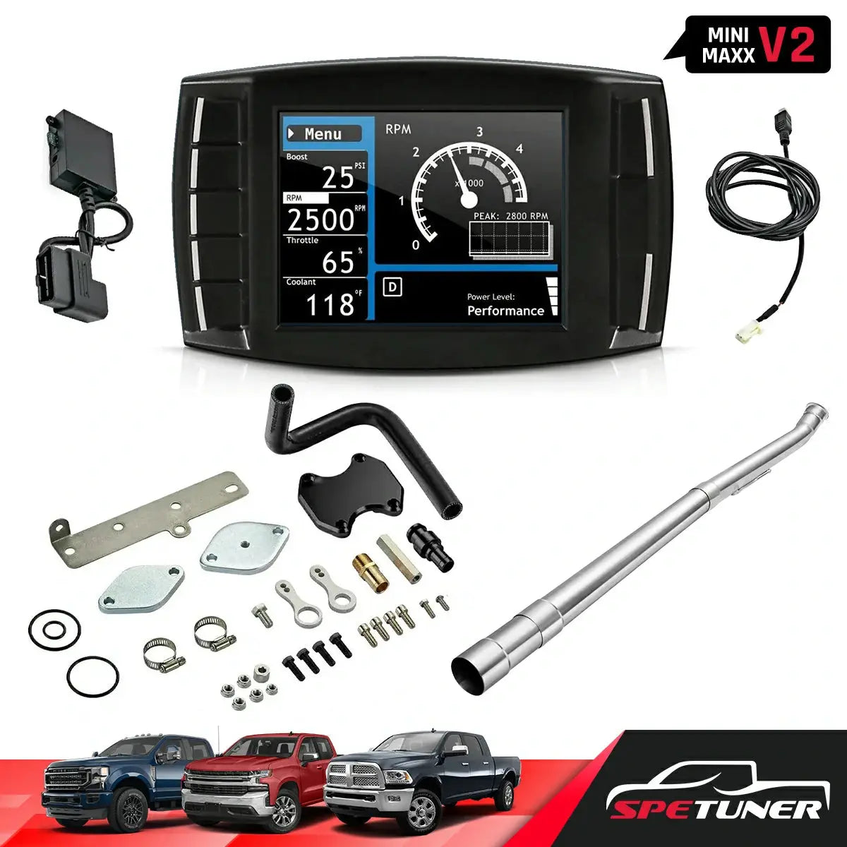 DPF/DEF/EGR Delete for Ram 2019-2021 6.7 Cummins All-in-One Kit SPETUNER