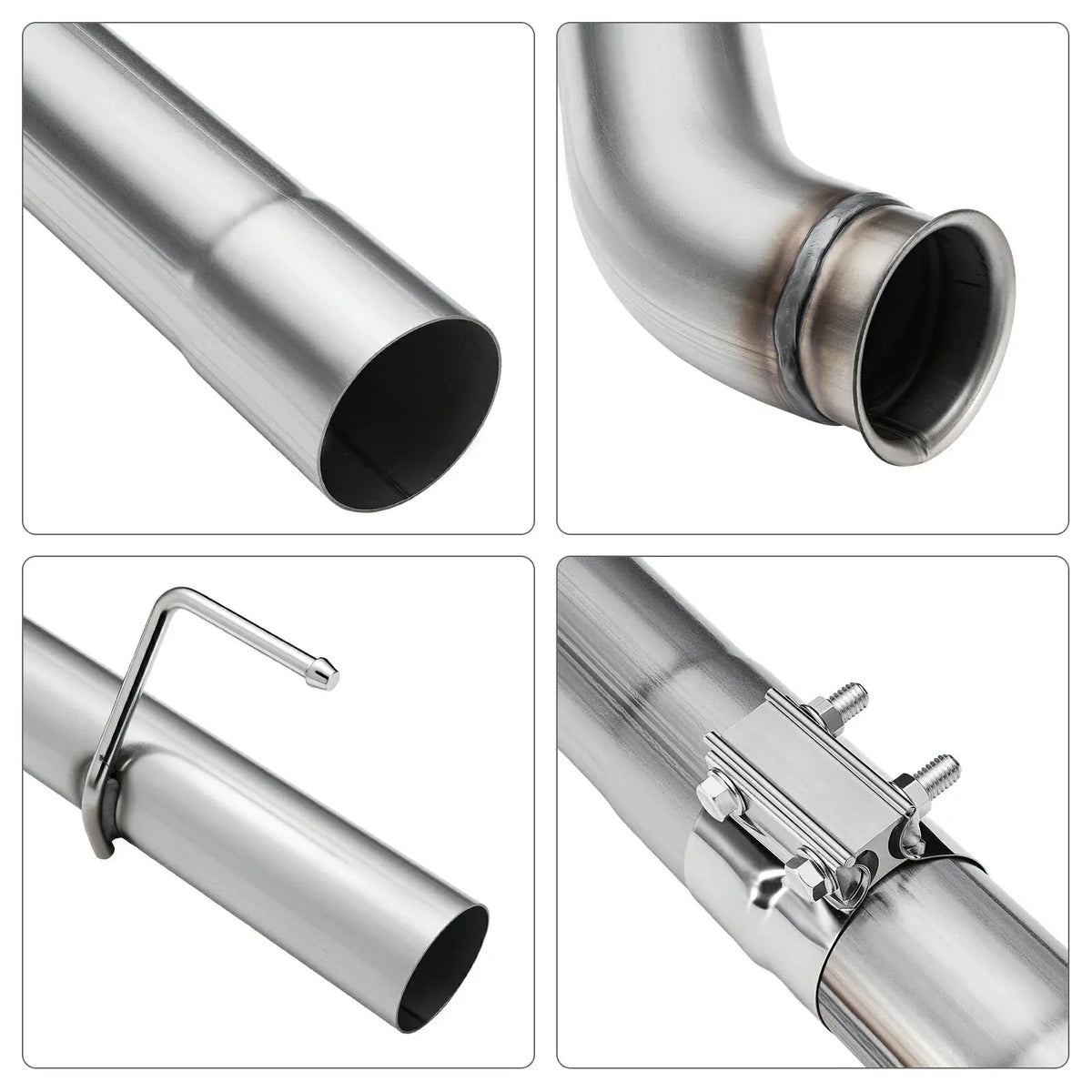 3" DPF Delete Race Exhaust Pipe for 2014-2024 Dodge RAM 1500 3.0L Ecodiesel, performance benefits graphic