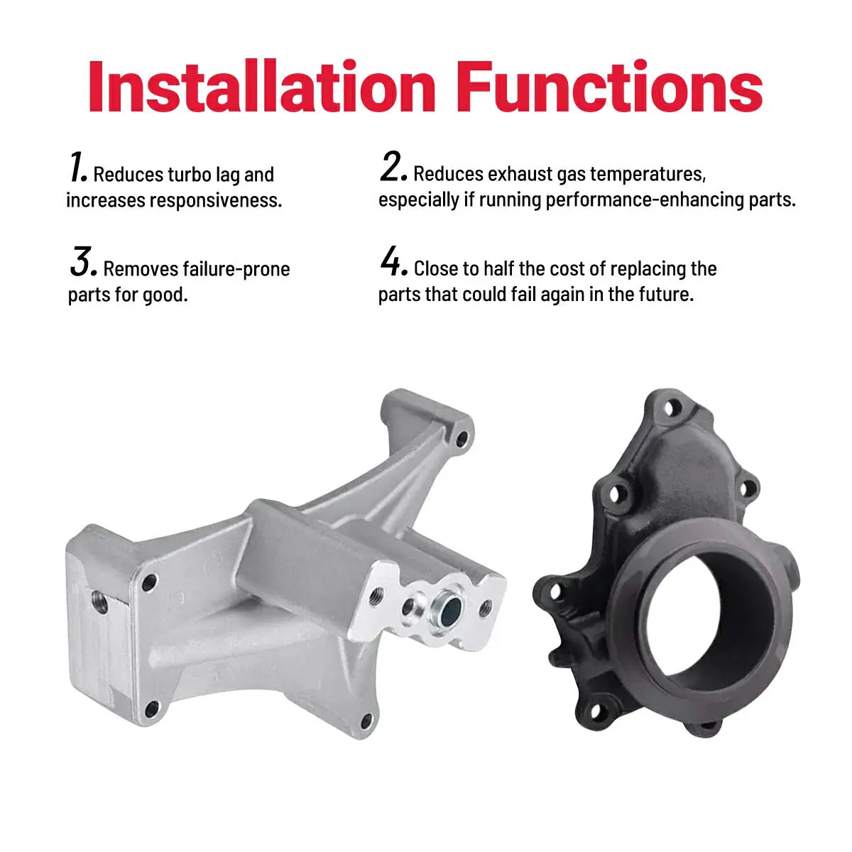 Bellowed Up-Pipe Kit & EBPV & Turbo for Ford 1999.5-2003 7.3L Powerstroke SPEtuner